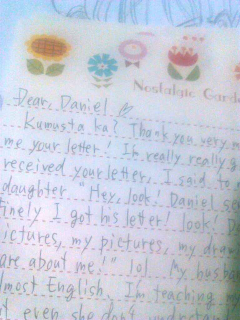 From my Japanese Penpal way back in 2015.